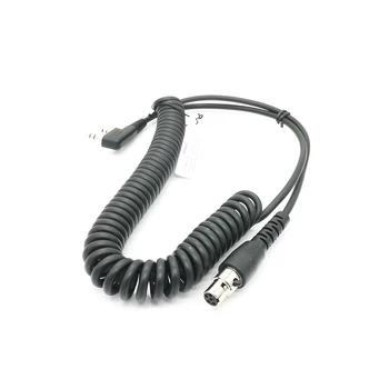 Двустранен преносими радио приемници и слушалки с 2-5-пинов кабел на бобината, Съвместими с Kenwood / Baofeng / RH5R / RDH / HYT /Relm, CC-Ken Avi