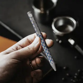 Титановая тактическа дръжка, Цветова стойност, ultra-висока дръжка, маркова писалка от чист метал, бизнес висококачествени мъжки дръжка-болт, дръжка edc