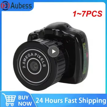 1 ~ 7ШТ Малка Мини камера за Видео Аудиомагнитофон Уеб камера Y2000 Камера Small DV DVR за Сигурност Secret Nanny Car Sport Micro, Cam