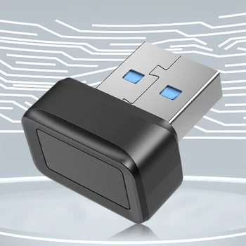 USB четец на пръстови отпечатъци 360 ° сензорен биометричен четец на пръстови отпечатъци Windows Здравей Бърз подбор на ключ за сигурност за КОМПЮТЪР или лаптоп