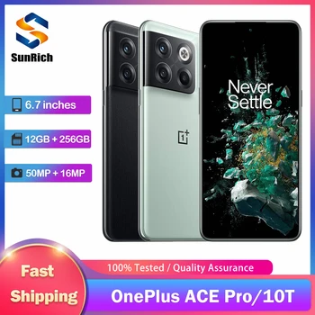 Оригинален мобилен телефон OnePlus ACE Pro / 10T 5G с две SIM-карти NFC 6,7 