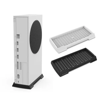 За Xbox Вертикална поставка с вентилационни отвори, вентилатор за конзола, охладител, Охлаждаща поставка от ABS за игрови аксесоари серия S Xbox