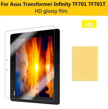 Прозрачен гланц защитни фолиа за екрана Asus Transformer Infinity TF701 TF701T 10.1-инчов таблет с HD-LCD екран защитно фолио