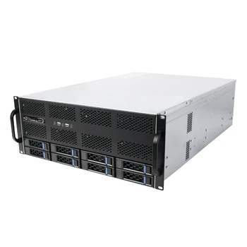 нов 4U rack mount 8 отделения hot plug шаси GPU computing server калъф за съхранение на G465-8 поддръжка на дънната платка EATX 4 GPU карта 650 мм