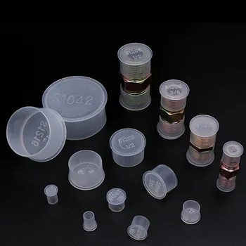 Механични аксесоари от пластмасов стоманени тръби, оборудване запечатване на кутията, т-образен бял, прозрачен защитен калъф