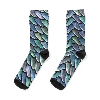Готини Чорапи на Dragon Scales 1 Мини футболни Чорапи Мъжки Чорапи Луксозни Дамски