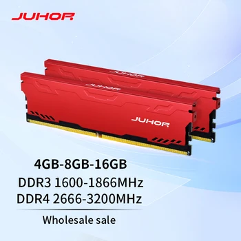 JUHOR DDR3 8GB1600MHz DDR4 8GB 16GB 2666MHz 3200MHz UDIMM тенис на модул памет Ram