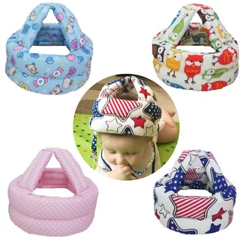 Каска за защита на главата на новороденото, шапки за деца, Регулируеми защитни капачки за бебета, които натъртвания При ходене, Защитна капачка, за да се грижи за момчетата и момичетата