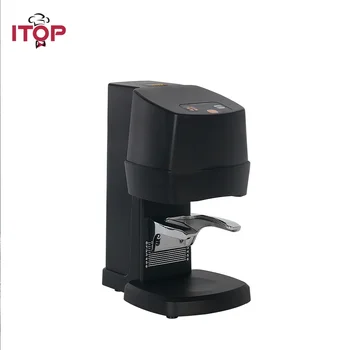 Електрическа машина за аутопсия кафе LXCHAN 58 мм Автоматичен плосък преса за прах от неръждаема стомана С възможност за регулиране на налягане