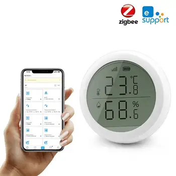 Сензор за температура и влажност на въздуха, вътрешна влагомер, термометър, детектор за, заявление, дистанционно управление, Интелигентен дом