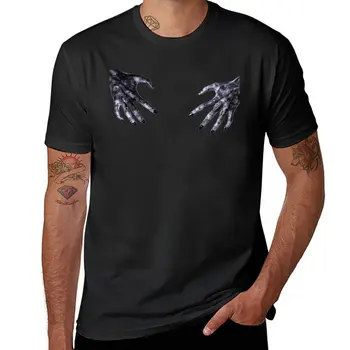 Нова тениска Zombie hands, тениски за гиганти, тениска за момчета, мъжки ризи