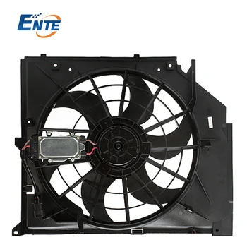 Вентилатор на Радиатора за охлаждане на кондензатора авто части на двигателя 300W за 3 серия E46 1998-2006 2.OL 17117561757 17117525508 17117510617