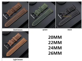 За Samsung Galaxy Gear S2 S3 Frontier Classic Galaxy Watch 42 мм и 46 мм, Кожена Контур за Каишка за Huami Amazfit 18 mm, 20 m, 22 mm