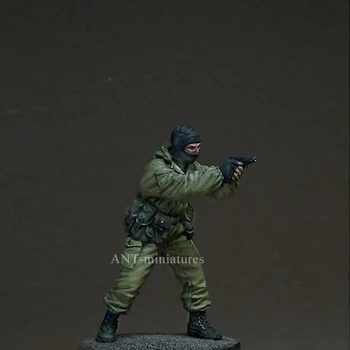 1/35 Полицай с пистолет Модерен фигурки на войници от смола soldiers GK, Без покритие, без цвят