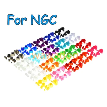 20 групи на Пълен набор от Клавиатури Панели L R ABXY Z с 3D Капачки За палците За Nintend GameCube NGC D-Pads Бутона за Включване-ИЗКЛЮЧВАНЕ на