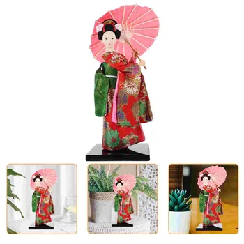 Кимоно в японски стил, настолна статуетка кимоно, украса, фигурки