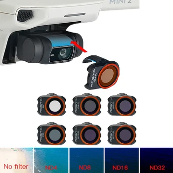За DJI Mini 2 3 Филтър на Обектива на Камерата Оптично Стъкло За DJI Mavic MINI 1/2/SE Набор от Филтри Дрона UV ND CPL 4/8/16/32 Аксесоар NDPL