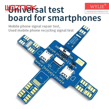 WYLIE Smart Phone Signal Универсална тестова такса за SIM карта за Android IPHONE Phone Signal Test Универсална SD карта за всички модели