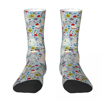 Зайците са в сини чорапи Чорапи с герои от анимационни филми ярки чорапи с колани дизайнерски чорапи чорапи эстетичные Мъжки чорапи Дамски