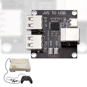 Адаптер JVS към USB-геймпаду, настройка на разположението на бутоните, конвертор игрален контролер, Двоен режим на джойстик, Аксесоари за системи, базирани на JVS