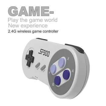 Преносима видео игра SF900, 4700 игри, ретро игрална конзола, съвместим с HDMI Безжични двойна геймпад 2.4 G за Genesis
