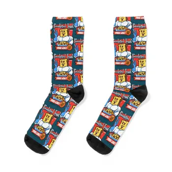 Чорапи с хрупкав хляб, мъжки памучни висококачествени коледни чорапи, компресия дамски чорапи, мъжки