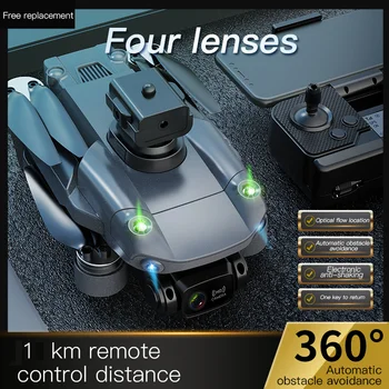 K998 GPS-Дрон 4K Professional 6K с двойна ESC-камера, заобикаляне на препятствия, Оптично позициониране на потока, Бесщеточный Радиоуправляеми сгъваем квадрокоптер