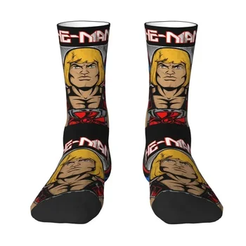 Чорапи за момичета He-Man Eternia, мъжки и дамски Топли Забавни чорапи за снимачната група от научно-фантастичен филм 