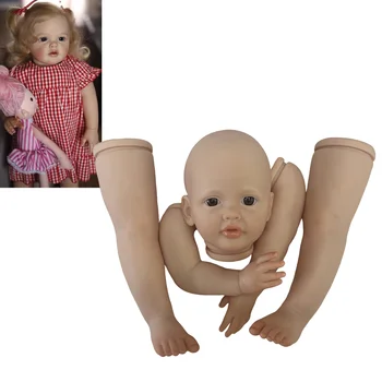 27,5-инчов комплект кукли Bebe Reborn, Вече раскрашенные Детайли кукли Бети с видими вени, Висококачествен комплект за кукли Reborn 