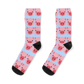 Чорапи Little свине коледен подарък ярки жартиери забавни подаръци забавни подарък чорапи дамски мъжки