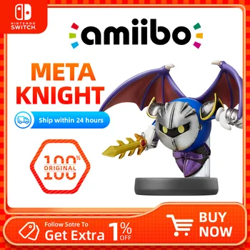 Meta knight smash -модел на взаимодействие с игрова конзола Nintendo Amiibo за Nintendo Switch OLED Lite