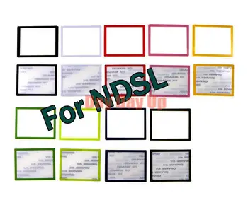 1БР Цветна Горния Капак на LCD екрана Подмяна на Пластмасови Капачки За DS Lite За Игрова Конзола NDSL Пластмасов обектив