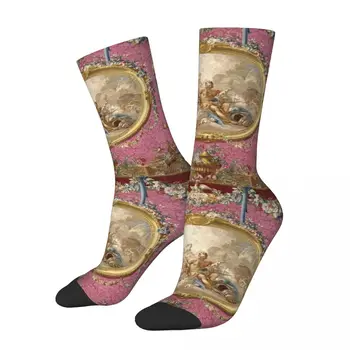 Нови Мъжки Чорапи Hip Hop Francois Boucher Romantic Sock Europe Renaissance Sport Дамски Чорапи Пролет Лято Есен Зима