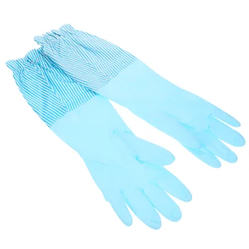 1 чифт кухненски ръкавици за почистване, измиване, Работни ръкавици за миене на съдове, зимни ръкавици за пране