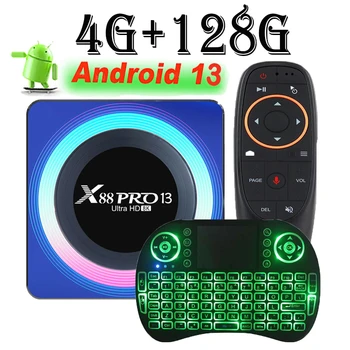 BLKJ Smart Tv Box Android 13x88 Pro 13,8 K HD двойна лента Wifi6 Rockchip RK3528 32 GB 64 GB 128 GB Wifi Tv Box 2023 PK Android 12,6 K