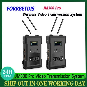 FORRBETDIS JM300 Pro 4K Мини Безжична Система за видео Предаване на 150м Mini UHD 1080P HD и 4K Предавател-Приемник на изображения