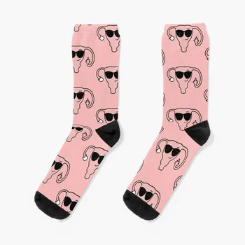 Розови чорапи, за да матката със среден пръст, нескользящие футболни чорапи, чорапи за Коледа, комплект от чорапи, ботуши, мъжки чорапи, луксозни дамски чорапи