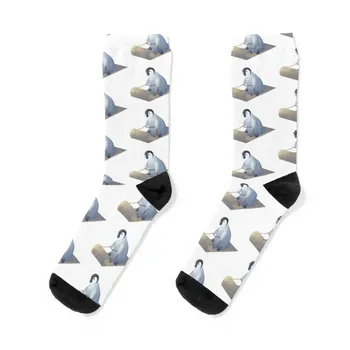 Чорапи с Пингвин За каране На шейна Футболни футболни зимни минерални японски модни Дамски Чорапи Мъжки