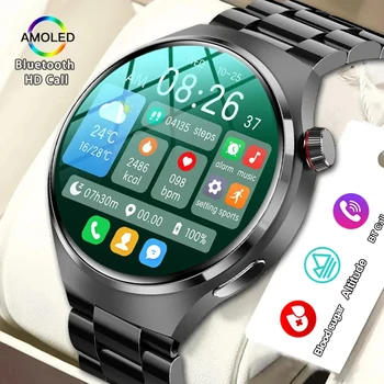 2024 Новите Смарт часовници За Мъже Watch Women Health Amoled Bluetooth Покана Ip68 Водоустойчив NFC Спортен и фитнес тракер Smartwatch