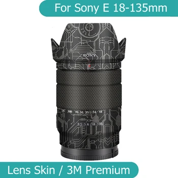 SEL18135 Стикер За Обектива на камерата Палто Амбалажна Хартия Защитно Фолио За Тялото Стикер за Sony E 18-135 18-135 мм F3.5-5.6 OSS E18135