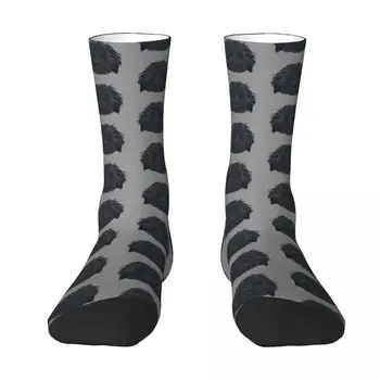 Черни чорапи Labradoodle, компресия чорапи луксозни дамски чорапи за момчета, дамски чорапи за момчета