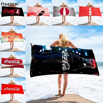 Популярно кърпи за баня Cola Cocas, плажна кърпа, дамски дълга пола с копринен принтом, увит бикини, покрити с одеяло слънцезащитни продукти