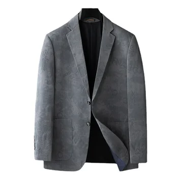 L-случайни мъжки яке през пролетта и есента стил plankton Shuai advanced sense oversize suit top