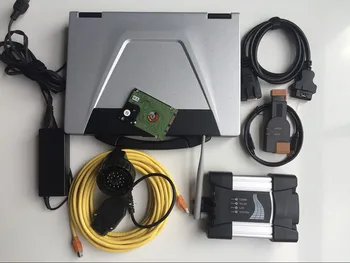 Wifi ICOM Next Автоматичен инструмент за диагностика Скенер V09.2023 A2 софтуер 1 TB HDD Експертен режим на Лаптопа toughbook cf52 cf-52