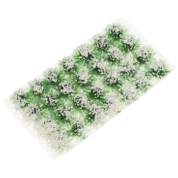 Маса от пясък Материал за diy Декорация на дома, изкуствени растения имитация на тревата Храст Пластмаса
