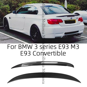 За BMW серия 3 E93 и E93 M3 Кабриолет P Style Заден спойлер от въглеродни влакна, крило на багажника, 2006-2013 FRP, изкован във формата на сот