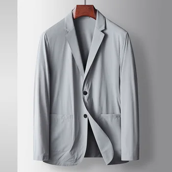 8742-Тениска-мъжко палто, бизнес ежедневния бизнес на мъжки костюм