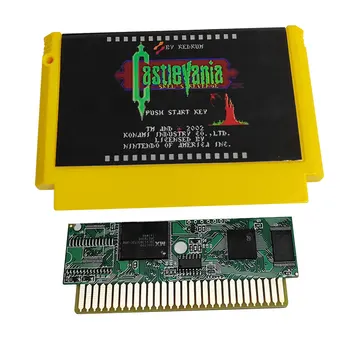 Castlevania skels revenge Семеен Компютър ФК Famicom NES Игрова Касета 60-Пинов Ретро конзола